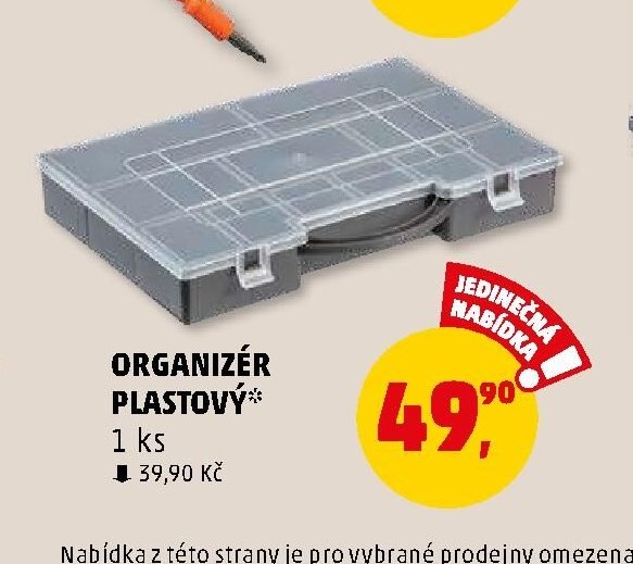 ORGANIZÉR PLASTOVÝ