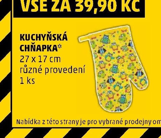 Kuchyňská chňapka
