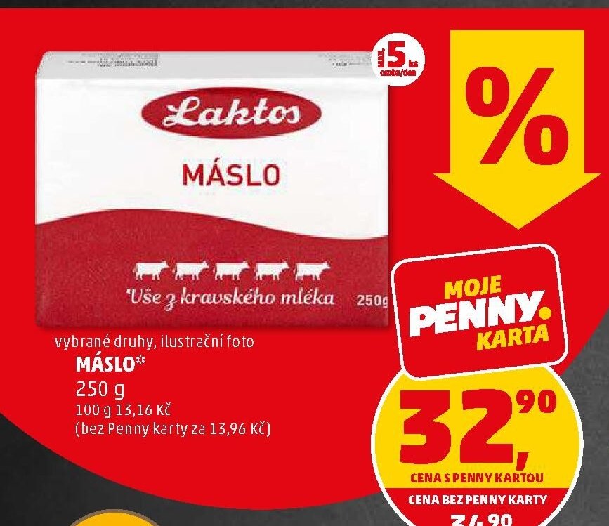 Laktos Máslo 250 g