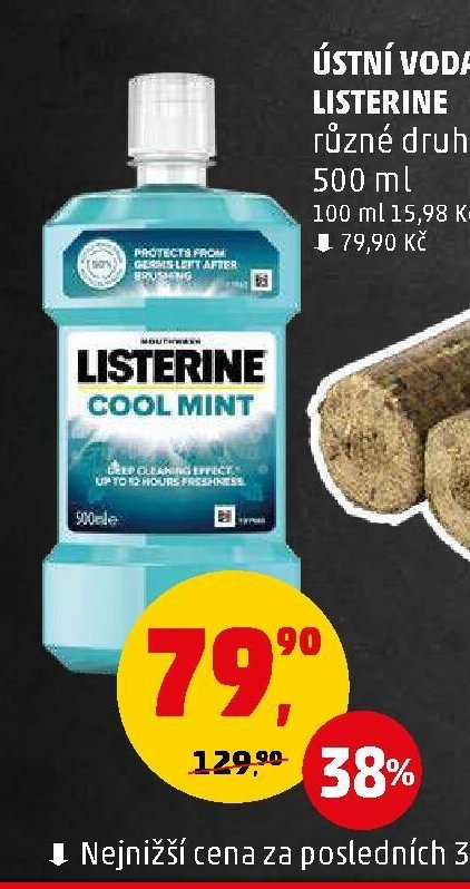 Ústní voda Listerine 500 ml