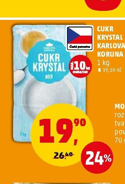 Cukr krystal Koruna