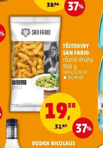 Těstoviny San Fabio