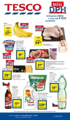 akční leták Tesco 17.1.2024-23.1.2024