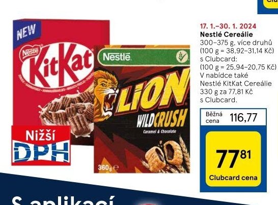 Nestlé Cereálie