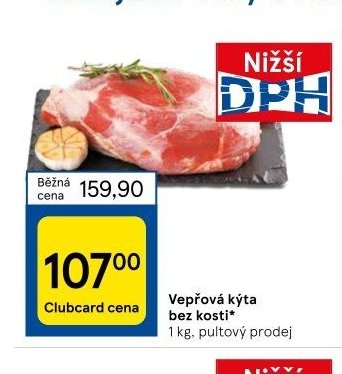 Vepřová kýta bez kosti*