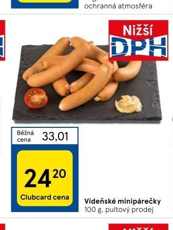 Vídeňské minipárečky