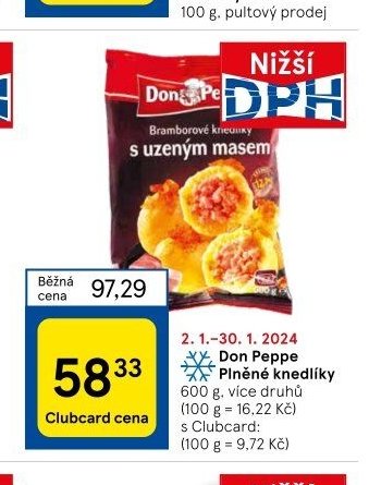 Don Peppe Plněné knedlíky