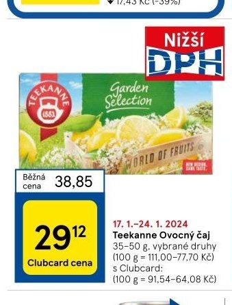 Teekanne Ovocný čaj