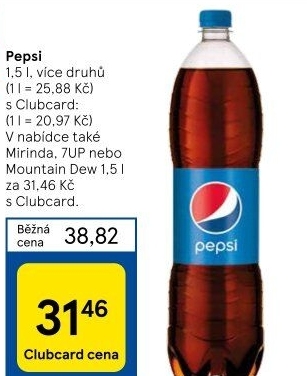 Limonáda Pepsi