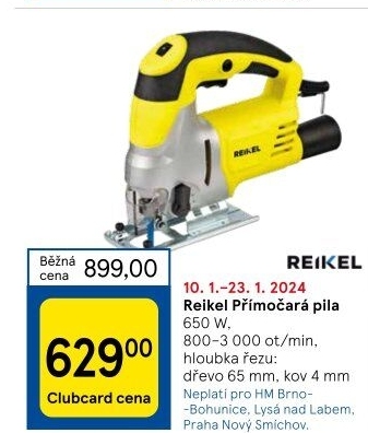 Přímočará pila Reikel