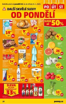 akční leták Penny Market 18.1.2024-24.1.2024