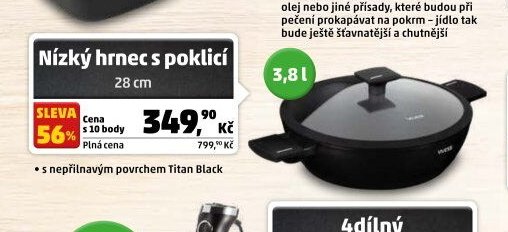 Nízký hrnec s poklicí