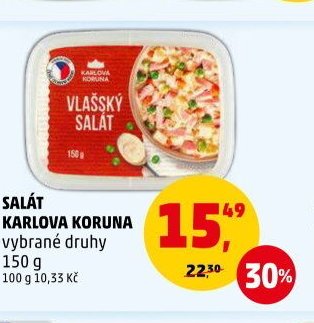 Salát Karlova Koruna