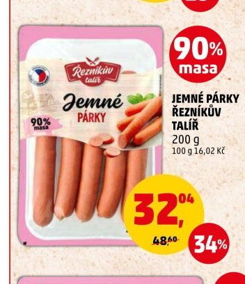 JEMNÉ PÁRKY ŘEZNÍKŮV TALÍŘ
