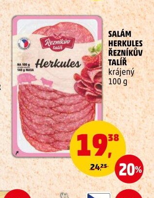 SALÁM HERKULES ŘEZNÍKŮV TALÍŘ