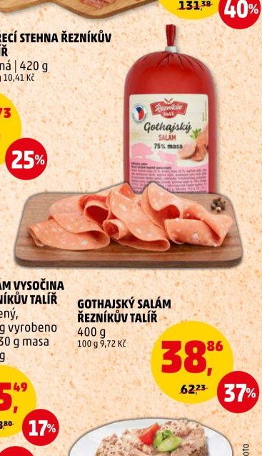 Gothajský salám Řezníkův talíř