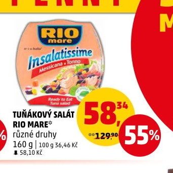TUŇÁKOVÝ SALÁT RIO MARE