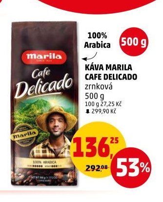 KÁVA MARILA CAFE DELICADO zrnková