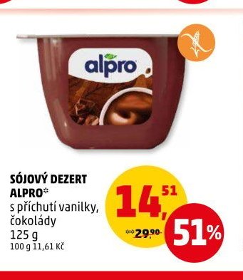 SÓJOVÝ DEZERT ALPRO