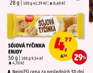Sójová tyčinka Enjoy 50 g