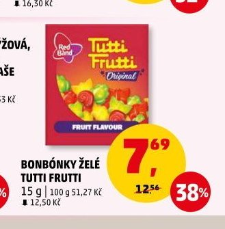 Bonbónky želé Tutti Frutti
