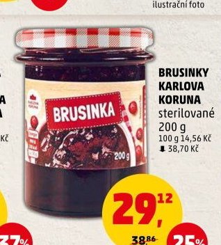 Brusinky Karlova Koruna