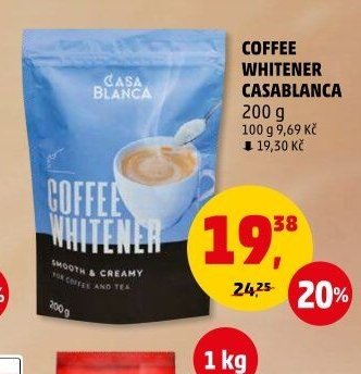 COFFEE WHITENER CASABLANCA