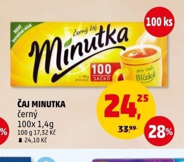 ČAJ MINUTKA