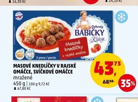 MASOVÉ KNEDLÍČKY V RAJSKÉ OMÁČCE
