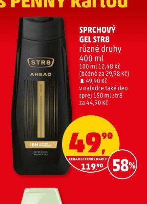 Sprchový gel Str8 různé druhy 400 ml