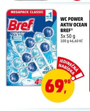 WC Power Aktiv Ocean Bref 3x 50 g