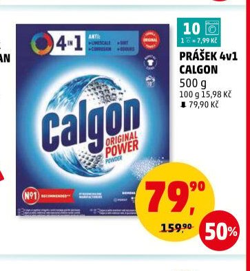 Prášek 4v1 Calgon 500 g