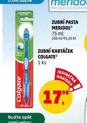 Zubní kartáček Colgate