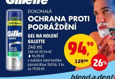 Gel na holení Gillette