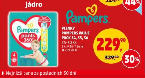 Plenky Pampers Value Pack