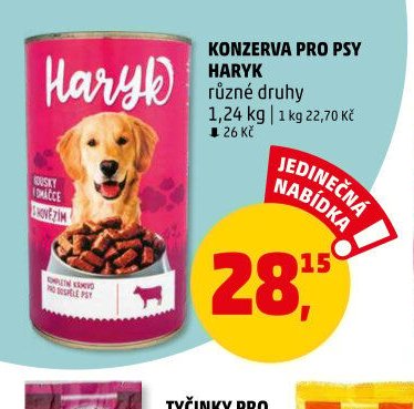 KONZERVA PRO PSY HARYK