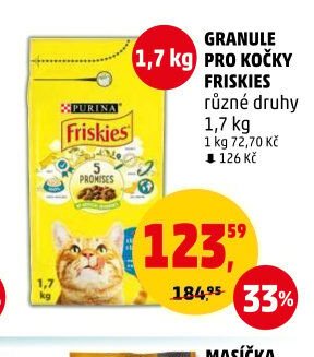 GRANULE PRO KOČKY FRISKIES