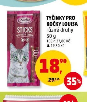 TYČINKY PRO KOČKY LOUISA