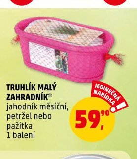 TRUHLÍK MALÝ ZAHRADNÍK