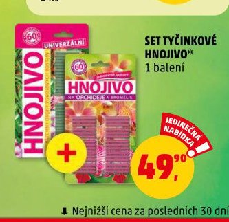SET TYČINKOVÉ HNOJIVO