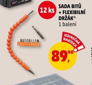 SADA BITŮ + FLEXIBILNÍ DRŽÁK
