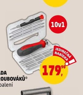 SADA ŠROUBOVÁKŮ