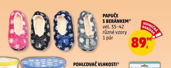 PAPUČE S BERÁNKEM