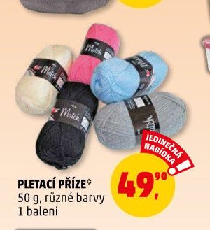 PLETACÍ PŘÍZE