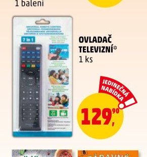 OVLADAČ TELEVIZNÍ