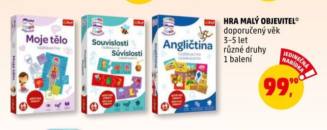 HRA MALÝ OBJEVITEL