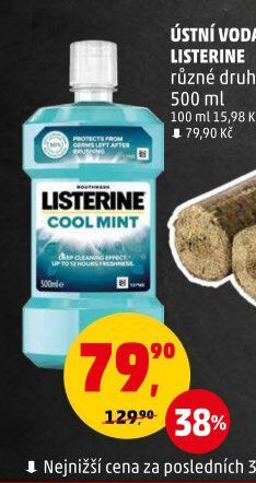 ÚSTNÍ VODA LISTERINE