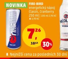 Fire-Bird energetický nápoj