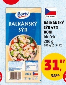 Balkánský sýr Boni