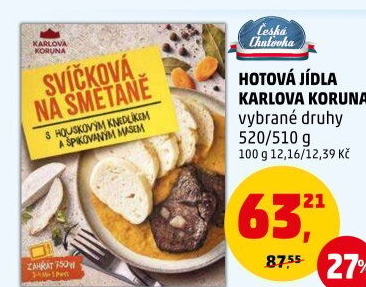 Hotová jídla Karlova Koruna